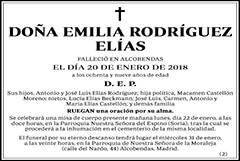 Emilia Rodríguez Elías